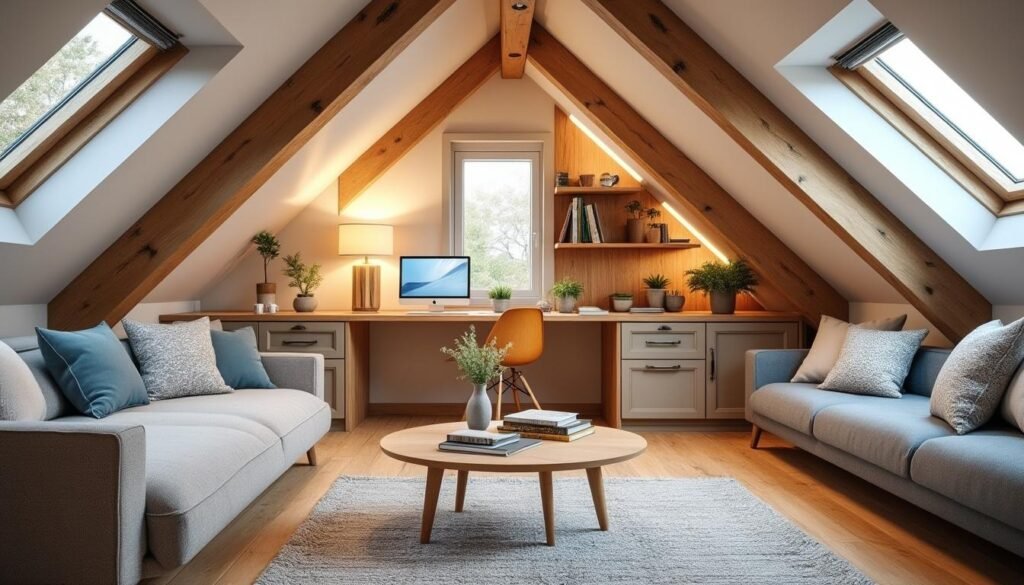 découvrez des astuces et idées pratiques pour aménager un grenier sous pente, optimiser l'espace et créer une pièce fonctionnelle et agréable.