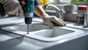 découvrez nos conseils pratiques pour percer un évier en résine sans l'endommager, en utilisant les bonnes techniques et outils adaptés.