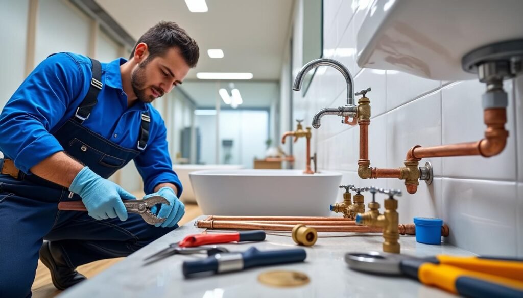 découvrez notre guide pratique pour installer la plomberie de votre salle de bain facilement. suivez nos conseils essentiels pour un aménagement réussi et sans soucis.