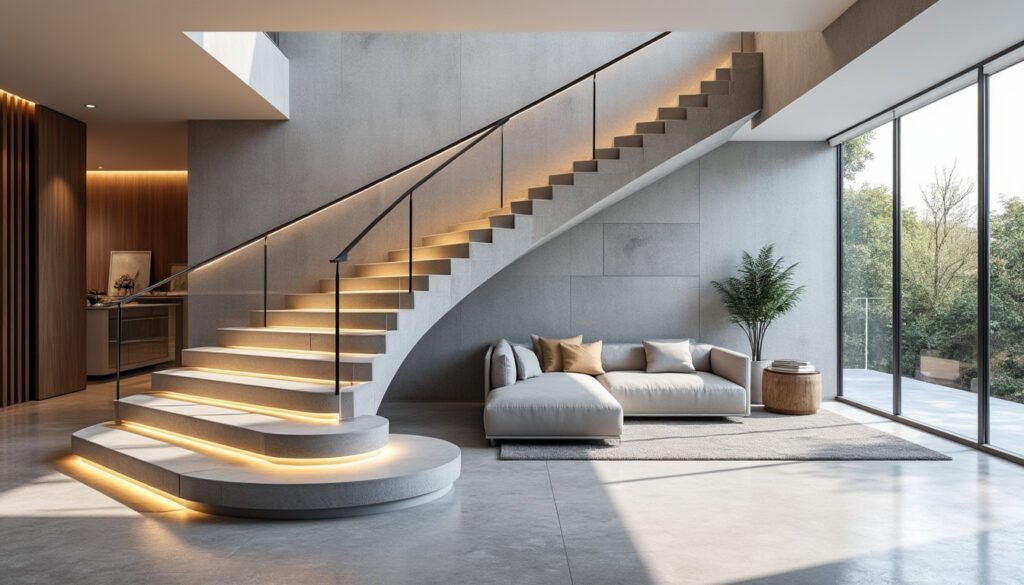 découvrez tout sur l'escalier moderne en béton : design contemporain, avantages pratiques et conseils pour une installation réussie et durable.