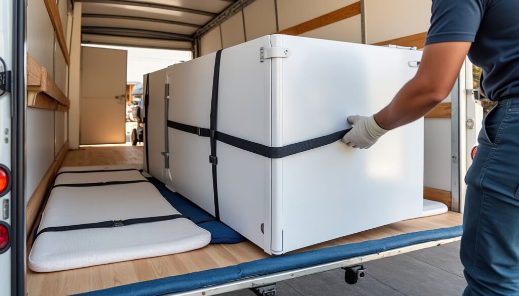 découvrez si transporter un frigo couché est sans risque, avec nos conseils pratiques pour éviter d'endommager votre appareil lors du déplacement.
