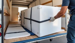 découvrez si transporter un frigo couché est sans risque, avec nos conseils pratiques pour éviter d'endommager votre appareil lors du déplacement.